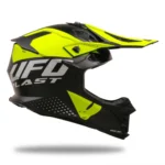 Prilba UFO INTREPID Black/Neon yellow 2025 – Obrázok 3