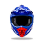 Prilba UFO INTREPID Blue/Red 2025 – Obrázok 4