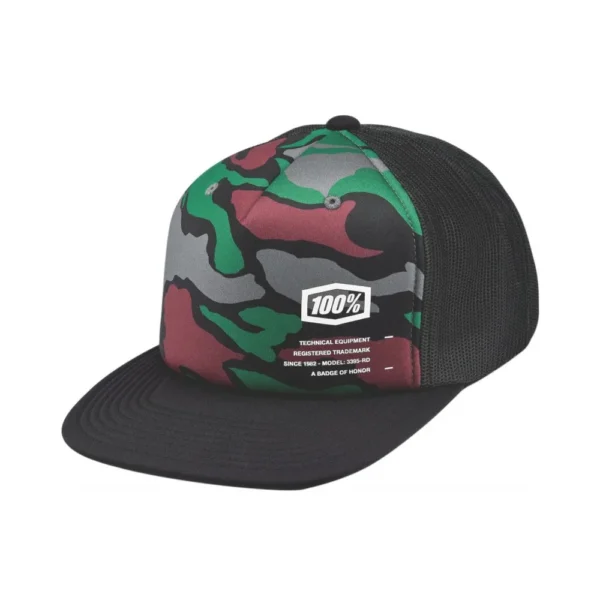 Šiltovka 100% Trooper Trucker Camo