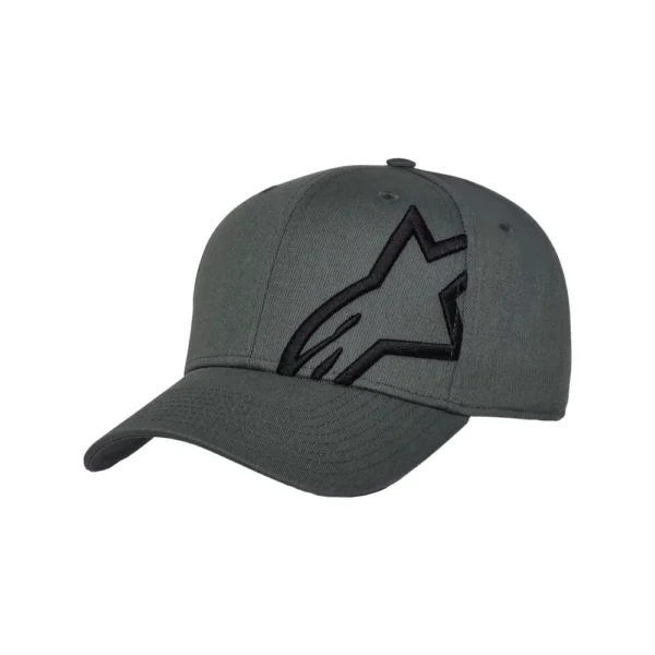 Šiltovka Alpinestars Corp Snap Charcoal/Black