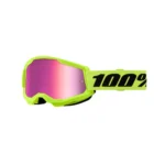 Okuliare 100% Strata2 Neon Yellow