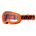 Okuliare 100% Strata 2 Neon Orange – Obrázok 2