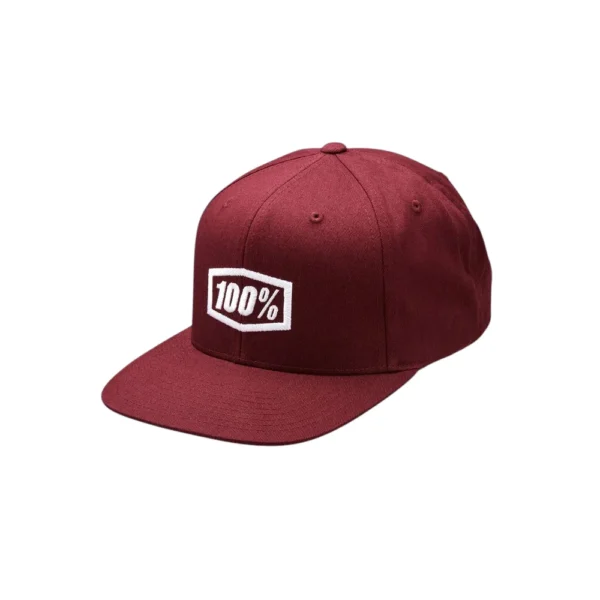 Šiltovka 100% Icon Snapback Burgundy