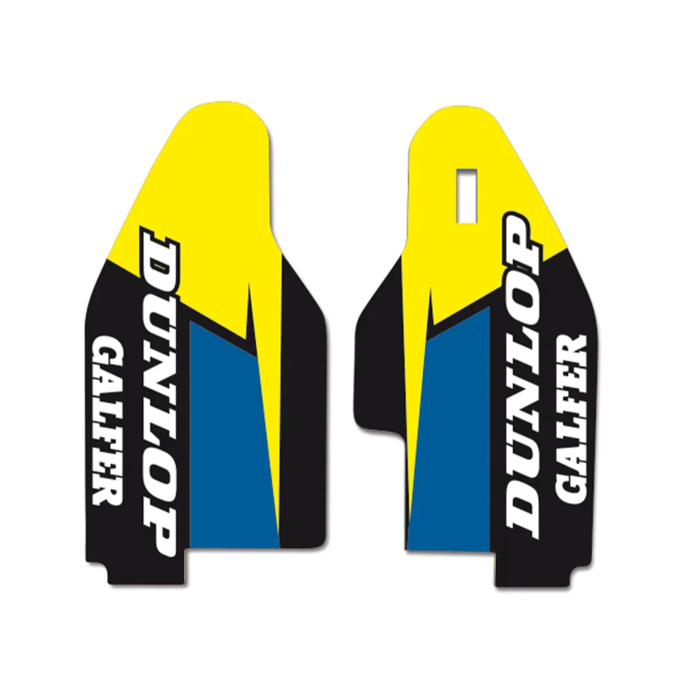 nalepky kryty prednych tlmicov 5325AB Nálepky na kryty predných tlmičov DREAM 5 Suzuki RM 125/250 01-08, RMZ 250 07-26, RMZ 450 05-26 – Obrázok 1