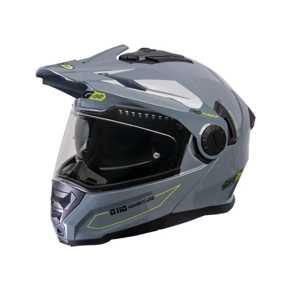 adventure prilba garibaldi g110 GH6804-GRY-FL Prilba Garibaldi G110 Grey Fluor – Obrázok 1