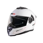 Prilba Garibaldi G110 White Red – Obrázok 3