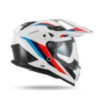 Prilba UFO COSMOS White, Blue and Red – Obrázok 6