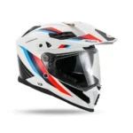 Prilba UFO COSMOS White, Blue and Red – Obrázok 5